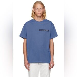 Alexander McQueen Blue Selvedge Tape Shirt